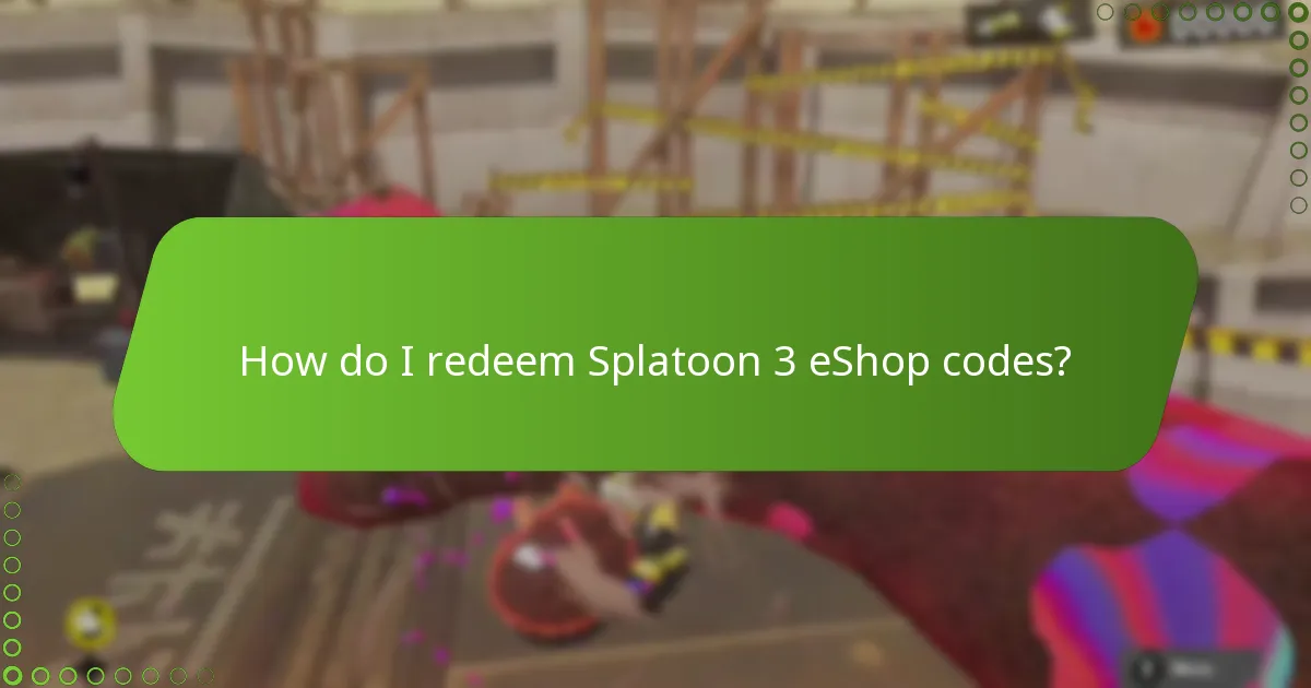 Where can I find valid Splatoon 3 eShop codes?