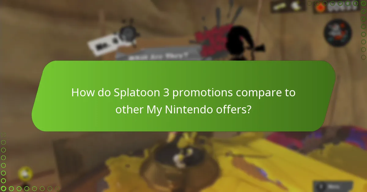 How do I redeem My Nintendo rewards for Splatoon 3?
