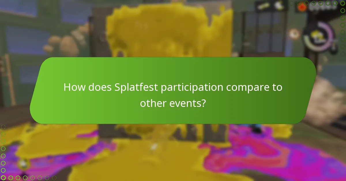 What rewards can players earn from Splatfest participation?