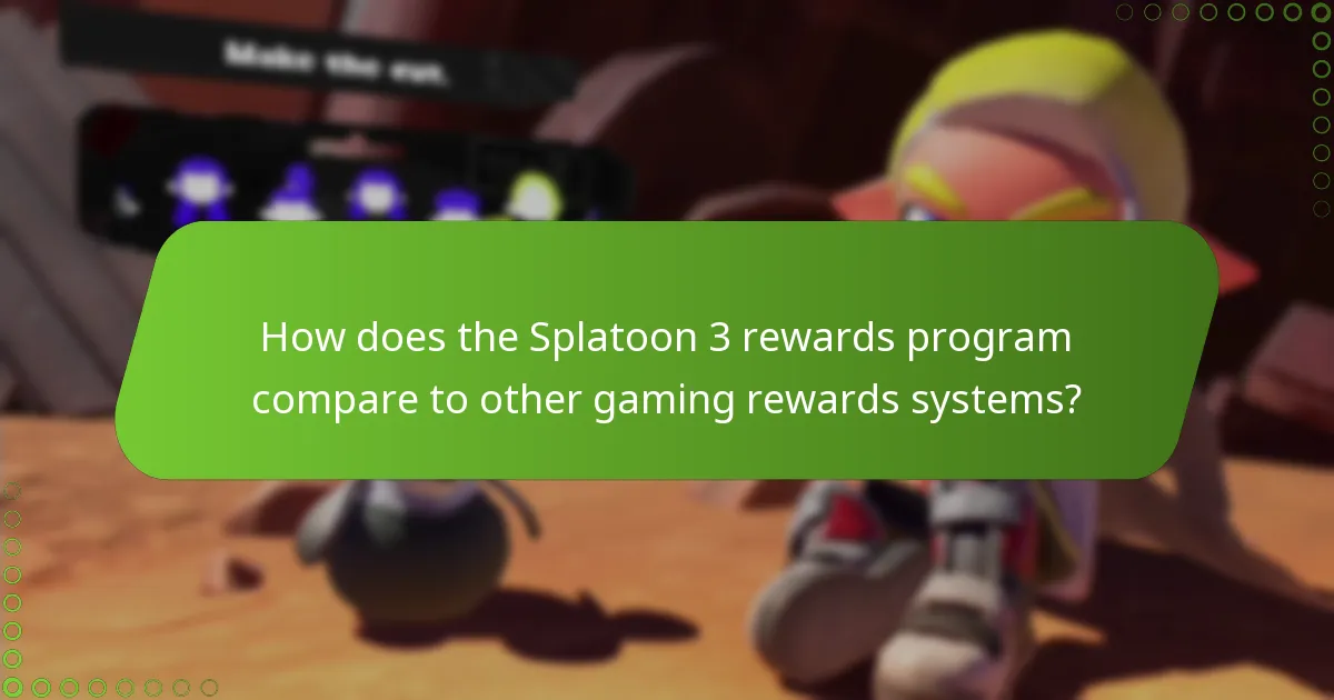 What benefits do I gain from the Splatoon 3 eShop rewards program?