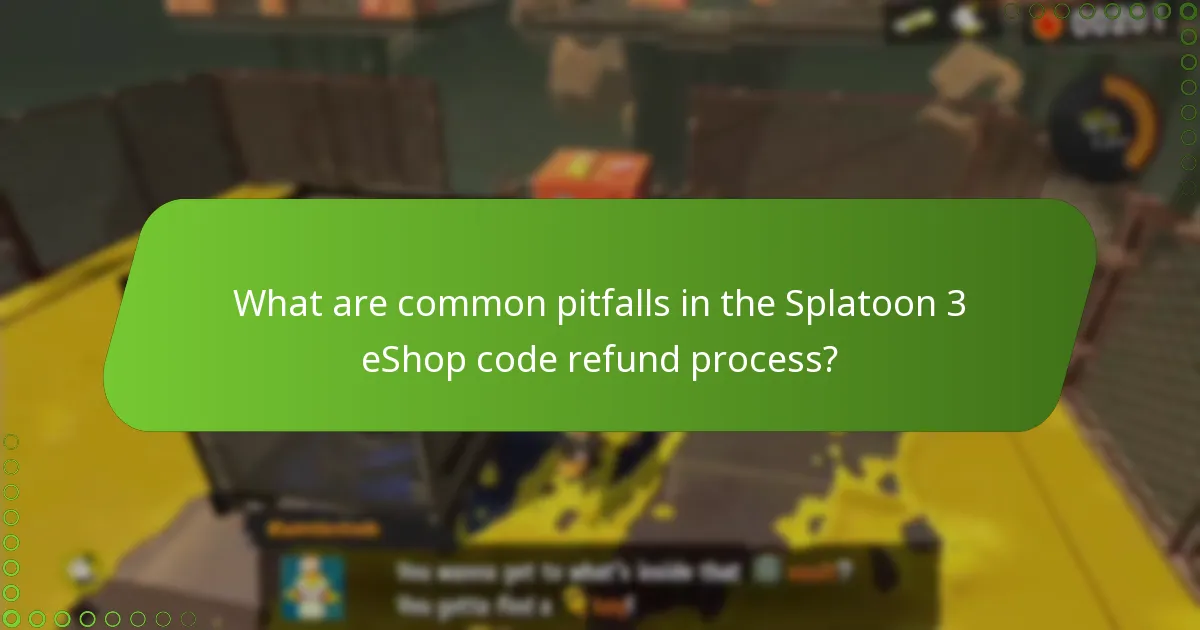 How do Splatoon 3 eShop code refunds compare to other Nintendo game refunds?