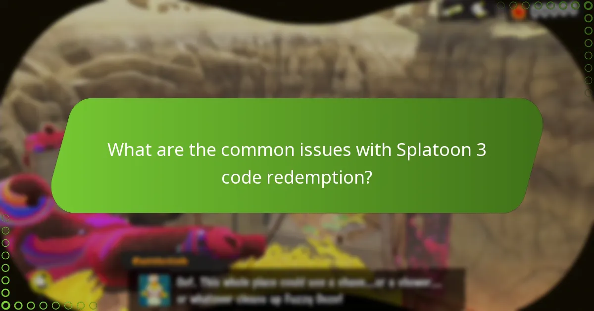 What are the solutions for specific error codes in Splatoon 3?