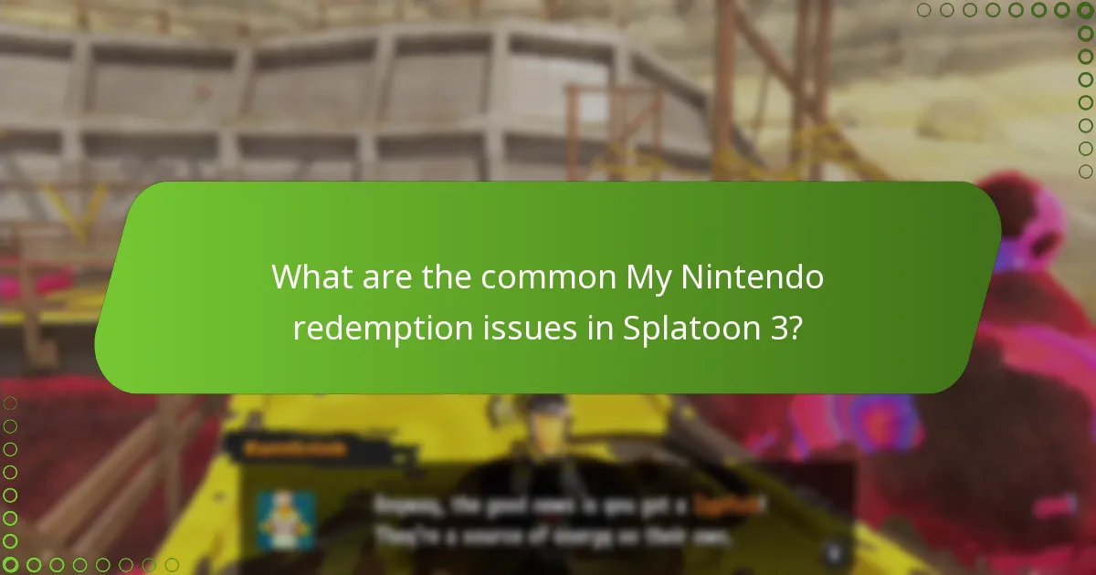 What solutions are available for My Nintendo redemption problems?