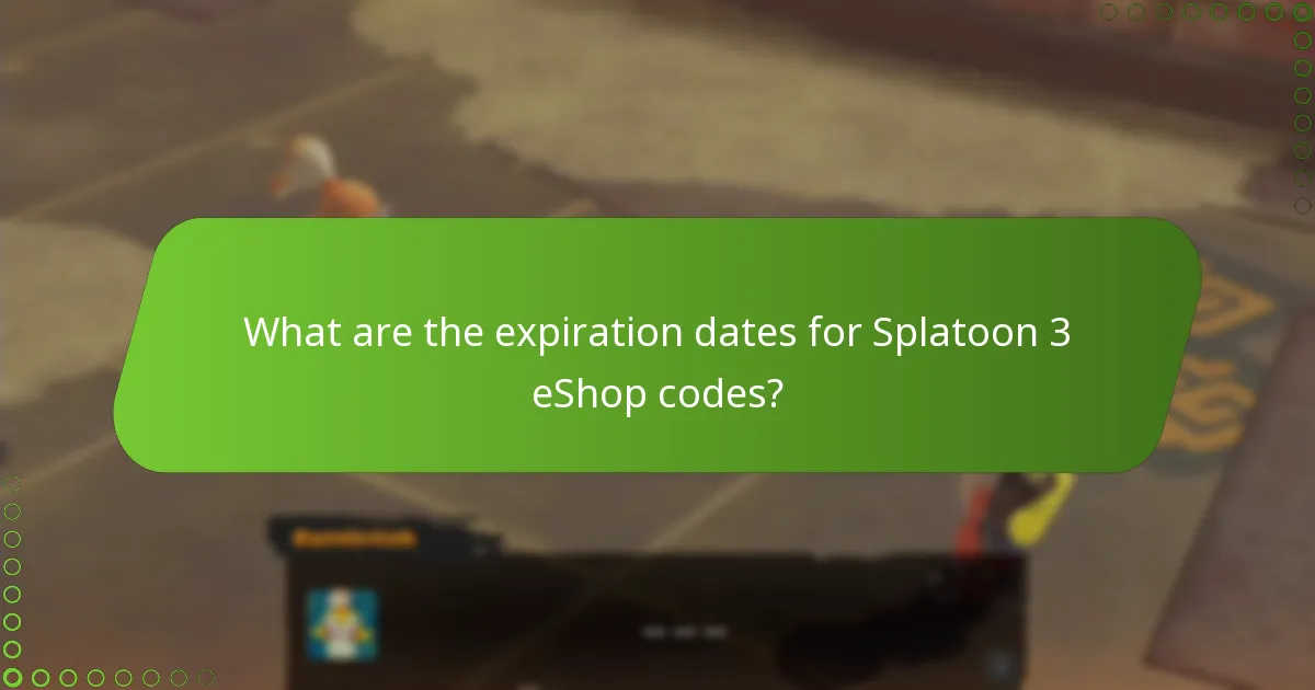 How do Splatoon 3 eShop code policies compare to other games?