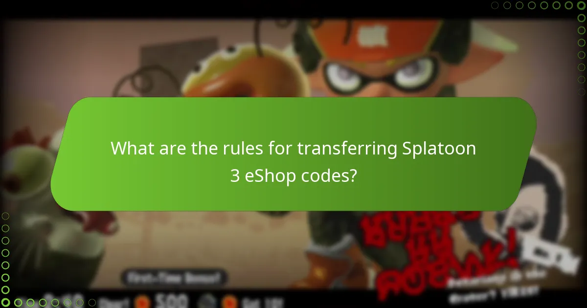 How to redeem Splatoon 3 eShop codes?
