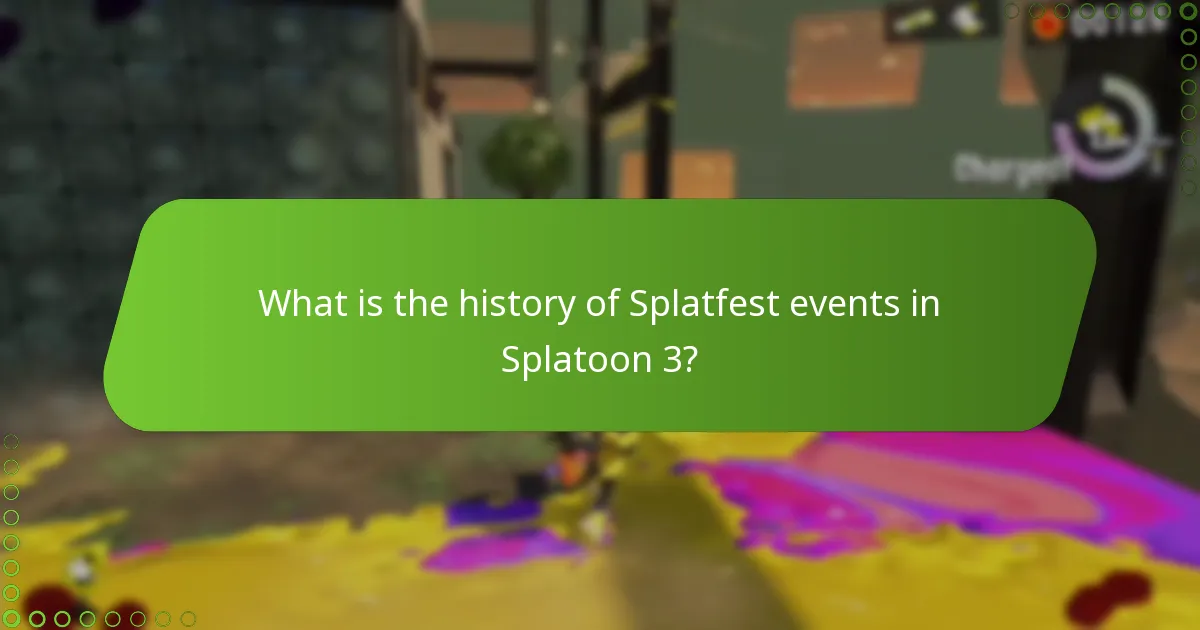 Which notable moments have occurred during Splatfest events?