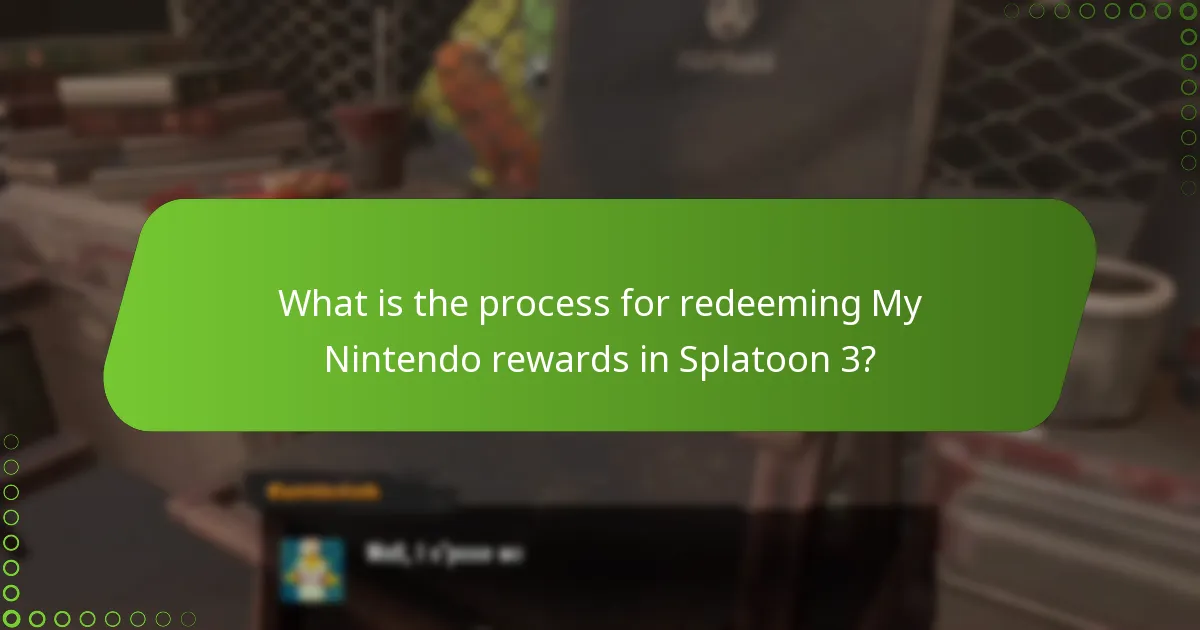 What are the benefits of exclusive items in Splatoon 3 My Nintendo rewards?